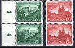 Deutsches Reich Deutsches Reich MiNr. 748-749 postfrisch senkr. Paare, angefaltet MiNr. 748-749 senkr. Paare, angefaltet -