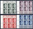 Deutsches Reich Deutsches Reich MiNr. 799-802 A postfrisch 6er Blöcke Eckrand ol MiNr. 799-802 A 6er Blöcke Eckrand ol -