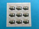Russland Russland Kleinbogen MiNr. 1920 Militärfahrzeug 2013 postfrisch MiNr. 1920 Militärfahrzeug 2013 Kleinbogen -