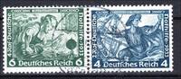 Deutsches Reich Deutsches Reich Zusammendrucke MiNr. W 47 gestempelt MiNr. W 47 Zusammendrucke -