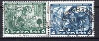 Deutsches Reich Deutsches Reich Zusammendrucke MiNr. W 47 gestempelt MiNr. W 47 Zusammendrucke -