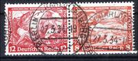 Deutsches Reich Deutsches Reich Zusammendrucke MiNr. W 55 gestempelt MiNr. W 55 Zusammendrucke -