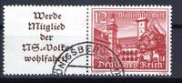 Deutsches Reich Deutsches Reich Zusammendrucke MiNr. W 140 gestempelt MiNr. W 140 Zusammendrucke -