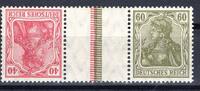 Deutsches Reich Deutsches Reich Zusammendrucke MiNr. KZ 6 postfrisch MiNr. KZ 6 Zusammendrucke -