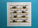 Russland Russland Zusammendruck-Kleinbogen MiNr. 2037-2040 I Artillerie postfrisch MiNr. 2037-2040 I Artillerie Zusammendruck-Kleinbogen -