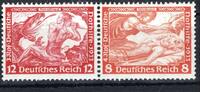 Deutsches Reich Deutsches Reich Zusammendrucke MiNr. W 55 postfrisch MiNr. W 55 Zusammendrucke -
