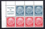 Deutsches Reich Deutsches Reich Zusammenducke MiNr. H-Blatt 89 postfrisch MiNr. H-Blatt 89 Zusammenducke -