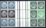 Deutsches Reich Deutsches Reich Zusammendrucke MiNr. KZ 36 (2x) + KZ 35 postfrisch MiNr. KZ 36 (2x) + KZ 35 Zusammendrucke -