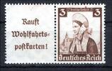 Deutsches Reich Deutsches Reich Zusammendrucke MiNr. W 102 postfrisch MiNr. W 102 Zusammendrucke -