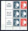Deutsches Reich Deutsches Reich Zusammendrucke MiNr. W 153 (2x) + W 151 postfrisch MiNr. W 153 (2x) + W 151 Zusammendrucke -