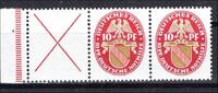 Deutsches Reich Deutsches Reich Zusammendrucke MiNr. W 24 postfrisch MiNr. W 24 Zusammendrucke -