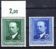 Deutsches Reich Deutsches Reich MiNr. 760-761 postfrisch MiNr. 760-761 -
