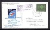 Bund Bund Raketenpost 1961 Versuchsstart Spezialrakete 1 Raketenpost 1961 Versuchsstart Spezialrakete 1 -