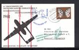 Bund Bund Raketenpost 1962 19. Versuchsreihe DRG, Wunstorf Raketenpost 1962 19. Versuchsreihe DRG, Wunstorf -