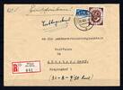 Bund Bund MiNr. 135 Ersttagsbriefe/ FDC als R-Brief MiNr. 135 als R-Brief -