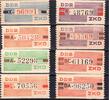 DDR DDR Dienstmarken ZKD MiNr. B III-X , 8 Werte postfrisch MiNr. B III-X , 8 Werte Dienstmarken ZKD -