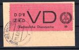 DDR DDR Dienstmarken ZKD MiNr. VD 1 A Briefstück MAGDEBURG 1965 Briefstück MiNr. VD 1 A Briefstück MAGDEBURG 1965 Dienstmarken ZKD -