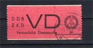DDR DDR Dienstmarken ZKD MiNr. VD 1 A, BPP-geprüft, gestempelt MiNr. VD 1 A, BPP-geprüft, Dienstmarken ZKD -