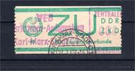 DDR DDR Dienstmarken ZKD MiNr. ZU 1 Karl-Marx-Stadt 23.7.1965 gestempelt MiNr. ZU 1 Karl-Marx-Stadt 23.7.1965 Dienstmarken ZKD -