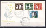 Bund Bund MiNr. 322,325 Ersttagsbriefe/ FDC mit Sonderstempel Hanau MiNr. 322,325 mit Sonderstempel Hanau -