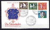 Bund Bund MiNr. 322-325 Ersttagsbriefe/ FDC mit Sonderstempel Bonn MiNr. 322-325 mit Sonderstempel Bonn -