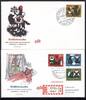 Bund Bund MiNr. 340-343 Ersttagsbriefe/ FDC mit Sonderstempel Bonn, 2 Belege MiNr. 340-343 mit Sonderstempel Bonn, 2 Belege -