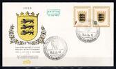 Bund Bund MiNr. 212-213 Ersttagsbriefe/ FDC Sonderstempel Stuttgart MiNr. 212-213 Sonderstempel Stuttgart -