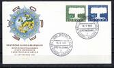 Bund Bund MiNr. 268-269 Ersttagsbriefe/ FDC Sonderstempel Bonn, Cept MiNr. 268-269 Sonderstempel Bonn, Cept -