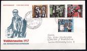 Bund Bund MiNr. 270-273 Ersttagsbriefe/ FDC Sonderstempel Frankfurt MiNr. 270-273 Sonderstempel Frankfurt -