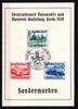 Deutsches Reich Deutsches Reich MiNr. 686-688 Ersttagsbriefe/ FDC als Sonderkarte MiNr. 686-688 als Sonderkarte -