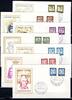 Bund Bund MiNr. 347-367 x + y Ersttagsbriefe/ FDC 16 Belege MiNr. 347-367 x + y 16 Belege -