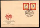 Berlin Berlin MiNr. 129-130 Ersttagsbriefe/ FDC SST Berlin-Charlottenburg MiNr. 129-130 SST Berlin-Charlottenburg -