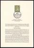 Berlin Berlin MiNr. 153 Ersttagsblatt ETB 17 MiNr. 153 ETB 17 -