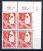 Bund Bund MiNr. 169 postfrisch 4er Block Eckrand MiNr. 169 4er Block Eckrand -