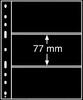 Leuchtturm Hüllen Schwarz OPTIMA 3S (10er Pack) 316307 Neu -