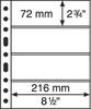 Leuchtturm Hüllen Schwarz Grande 4S (5er Pack) 312682 Neu -
