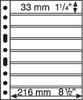 Leuchtturm Hüllen Schwarz Grande 8S (5er Pack) 329179 Neu -