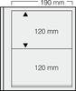 Safe Blankoblätter Dual 612 (5er Pack) Neu -