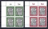 Bund  Bund 4er Bl&ouml;cke Eckrand ol MiNr. 139-140 postfrisch ungefaltet MiN... 287.52 US$  +  230.94 US$ shipping
