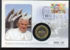 Vatikan Medaillenbrief 2008 Papst Benedikt XVI Weltjugendtag Sydney -