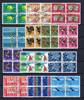 Schweiz Schweiz Lot aus 1968-1968 gestempelt als 4er Blöcke Lot aus 1968-1968 als 4er Blöcke -