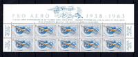 Schweiz Schweiz 10er Bogenteil Oberrand MiNr. 780 postfrisch Pro Aero MiNr. 780 10er Bogenteil Oberrand Pro Aero -