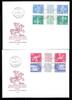 Schweiz Schweiz MiNr. K Z 20-23 G Ersttagsbriefe/ FDC MiNr. K Z 20-23 G -
