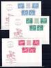 Schweiz Schweiz MiNr. KZ 20-22 G + K 45-47 x Ersttagsbriefe/ FDC MiNr. KZ 20-22 G + K 45-47 x -
