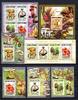 Burundi Burundi KB + Schmuck KB MiNr. 3573-3576 + Block 562-566 postfrisch Pilze MiNr. 3573-3576 + Block 562-566 KB + Schmuck KB Pilze -