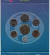 1000 WON 2002 SOUTH KOREA 7 DIF UNC COINS SET 1 -  YEAR JAPAN FIFA WORLD CUP