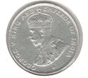 50 CENTS 1920 STRAITS SETTLEMENTS SILVER  COIN YEAR KM#35.1 GEORGE V