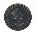 2 POUNDS 1993 ALDERNEY  £2 UNC COIN YEAR KM#5 CORONATION JUBILEE FDC