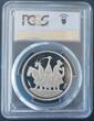 1 LATS 2009 LATVIA SILVER PROOF  COIN YEAR KM#105 CHRISTMAS TREE PCGS PR69 TOP