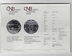 200 KORUN 2011 CZECH REPUBLIC SILVER UNC  COIN YEAR JIRI MELANTRICH KM#121 COA